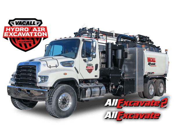 Vacall AllExcavate hydro excavators