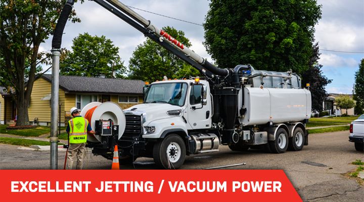 Excellent Jetting / Vaccum Power