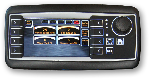 Vacall AllSmartFlow Controls LCD Panel